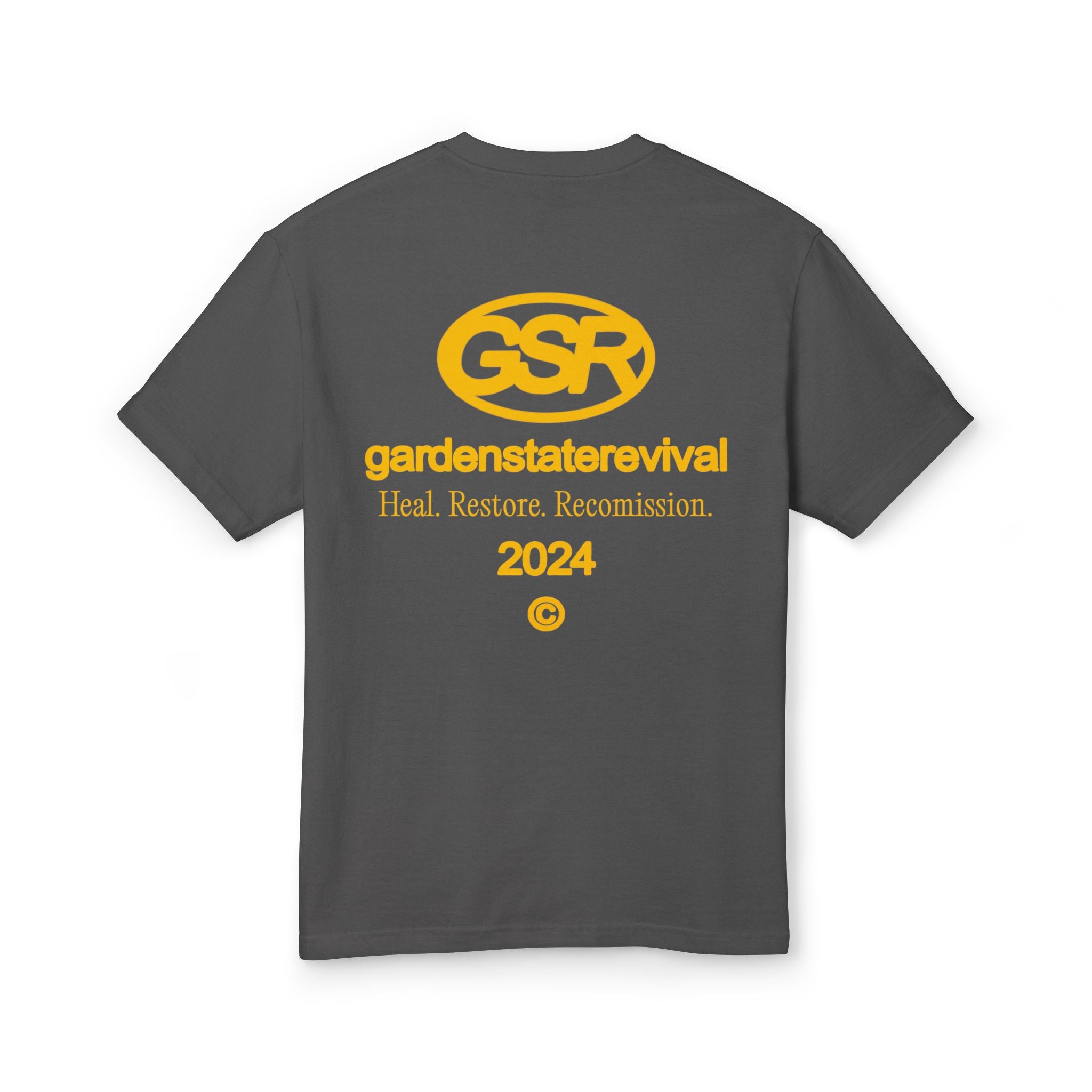 GSR Staple TEE - Faded Black
